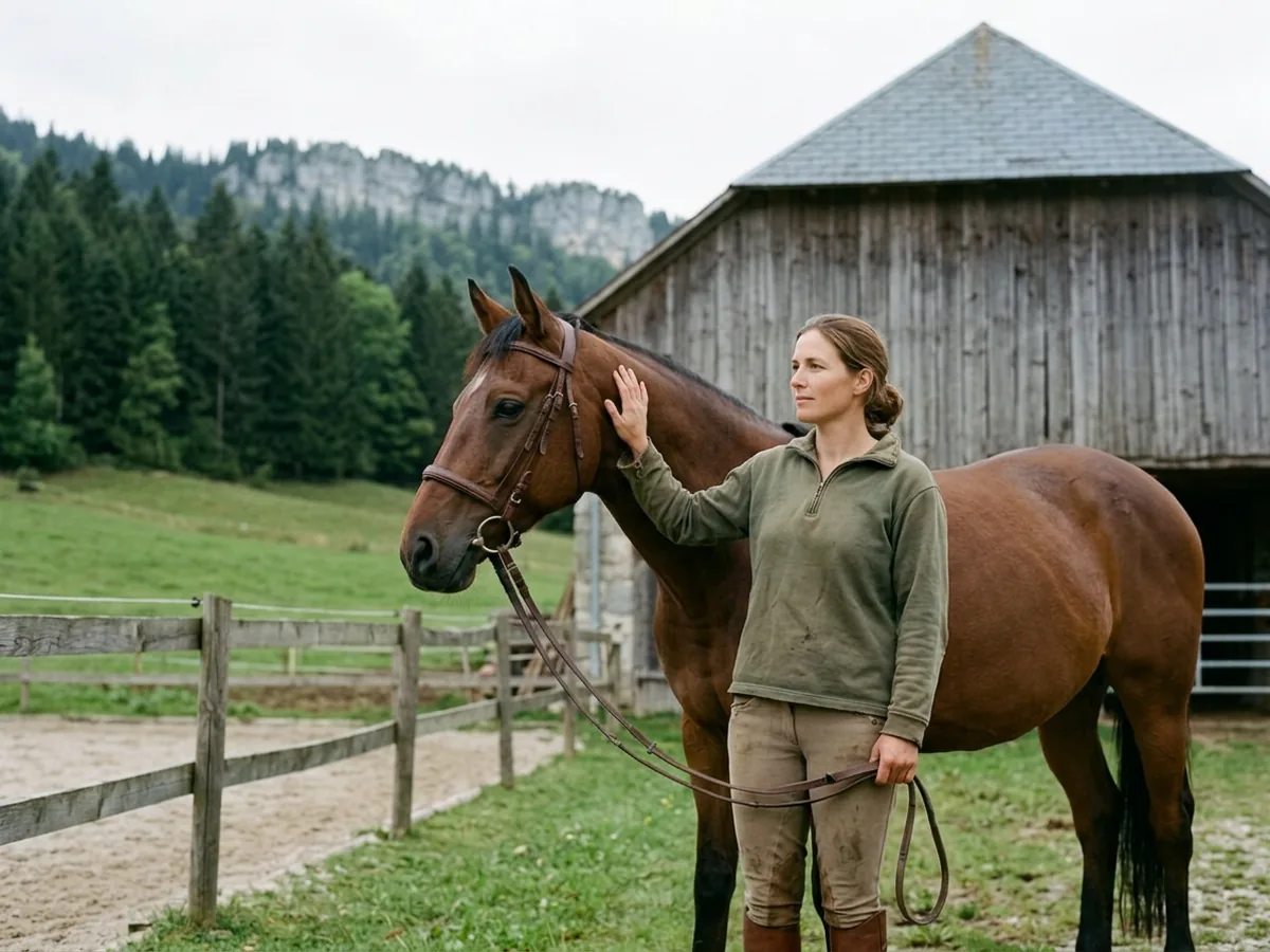 Cours d'équitation à Sales, Haute-Savoie
